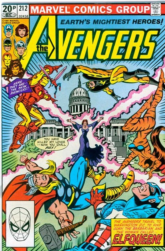 Cover of Avengers (Vol 1) #212. One of 250,000 Vintage American Comics on sale from Krypton!