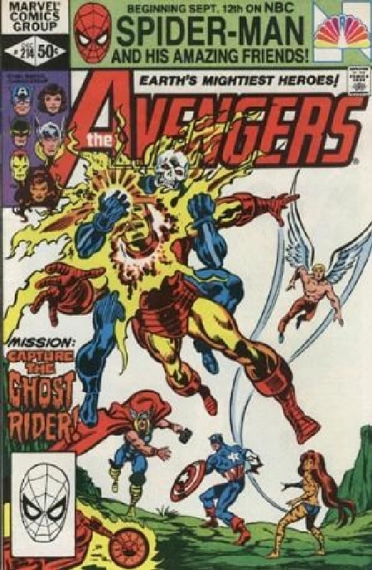 Cover of Avengers (Vol 1) #214. One of 250,000 Vintage American Comics on sale from Krypton!