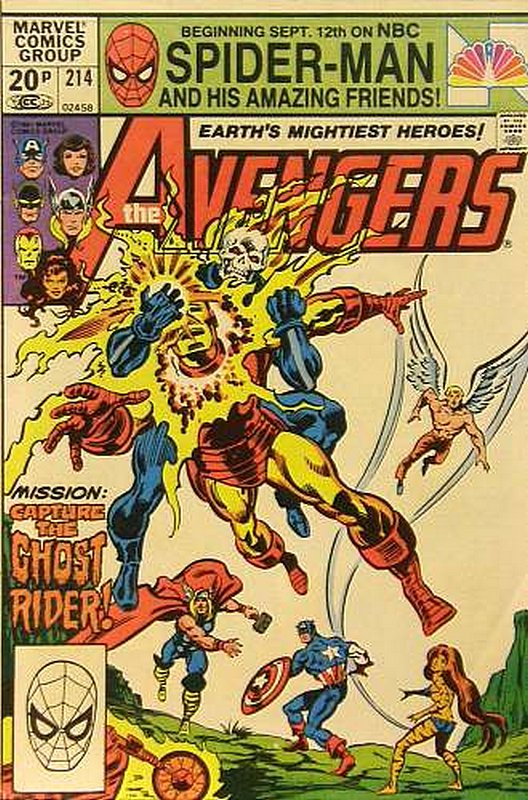 Cover of Avengers (Vol 1) #214. One of 250,000 Vintage American Comics on sale from Krypton!