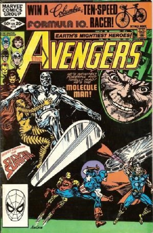 Cover of Avengers (Vol 1) #215. One of 250,000 Vintage American Comics on sale from Krypton!