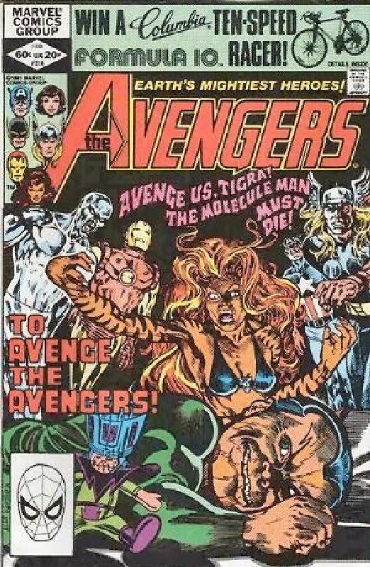 Cover of Avengers (Vol 1) #216. One of 250,000 Vintage American Comics on sale from Krypton!
