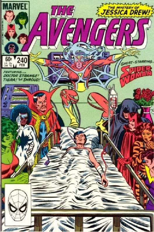 Cover of Avengers (Vol 1) #240. One of 250,000 Vintage American Comics on sale from Krypton!