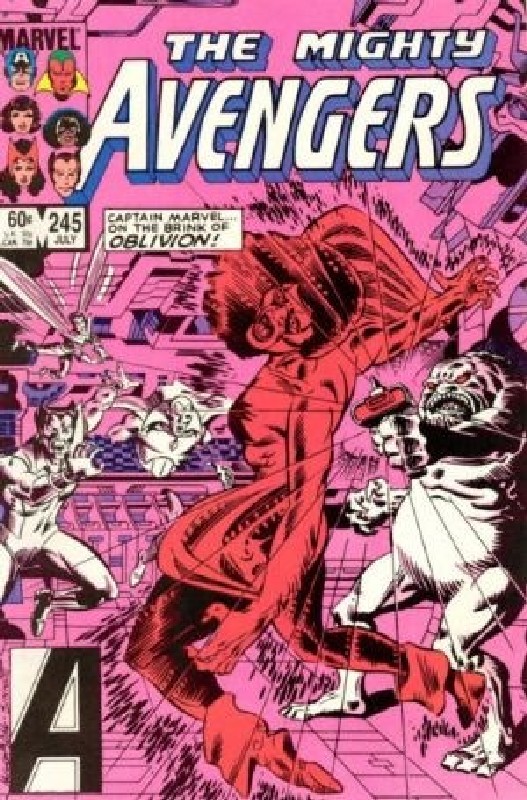 Cover of Avengers (Vol 1) #245. One of 250,000 Vintage American Comics on sale from Krypton!