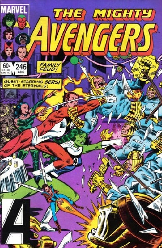 Cover of Avengers (Vol 1) #246. One of 250,000 Vintage American Comics on sale from Krypton!