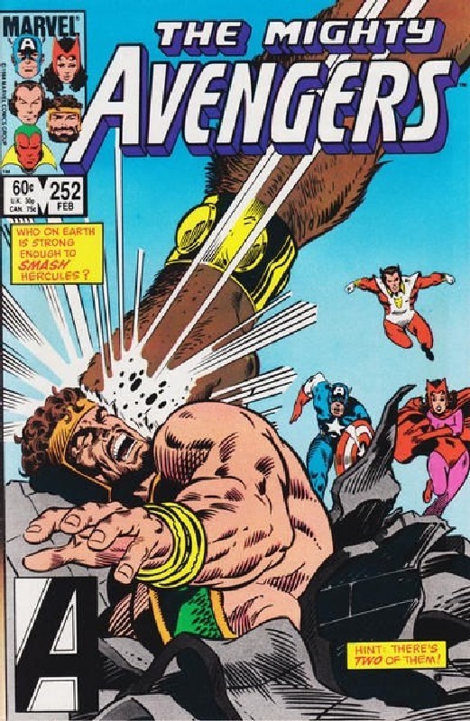 Cover of Avengers (Vol 1) #252. One of 250,000 Vintage American Comics on sale from Krypton!