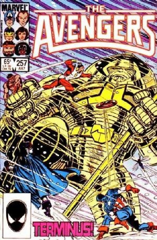 Cover of Avengers (Vol 1) #257. One of 250,000 Vintage American Comics on sale from Krypton!