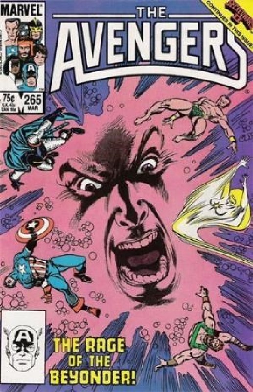 Cover of Avengers (Vol 1) #265. One of 250,000 Vintage American Comics on sale from Krypton!