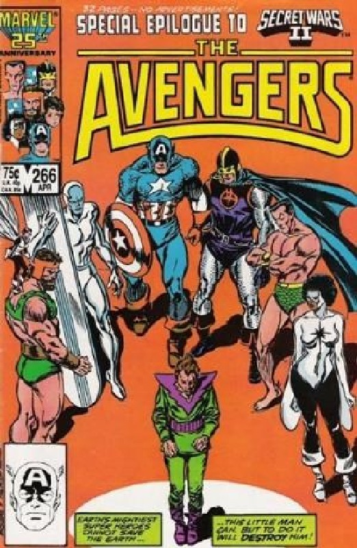 Cover of Avengers (Vol 1) #266. One of 250,000 Vintage American Comics on sale from Krypton!