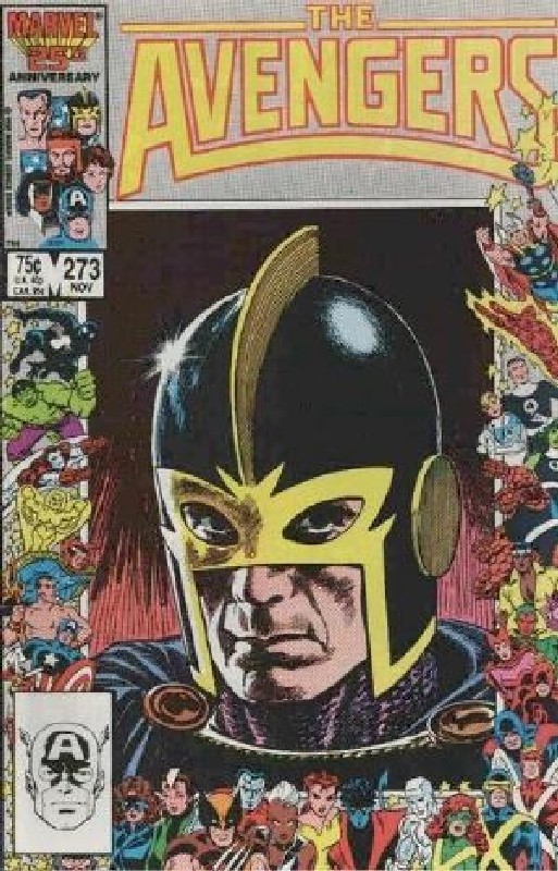 Cover of Avengers (Vol 1) #273. One of 250,000 Vintage American Comics on sale from Krypton!