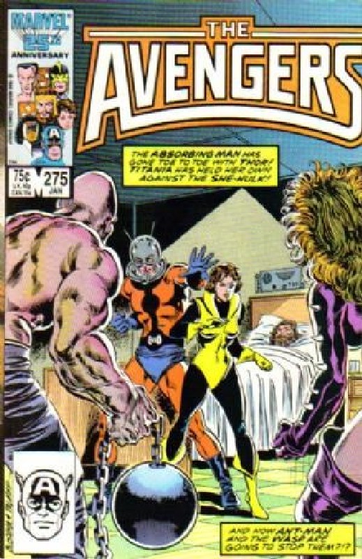 Cover of Avengers (Vol 1) #275. One of 250,000 Vintage American Comics on sale from Krypton!