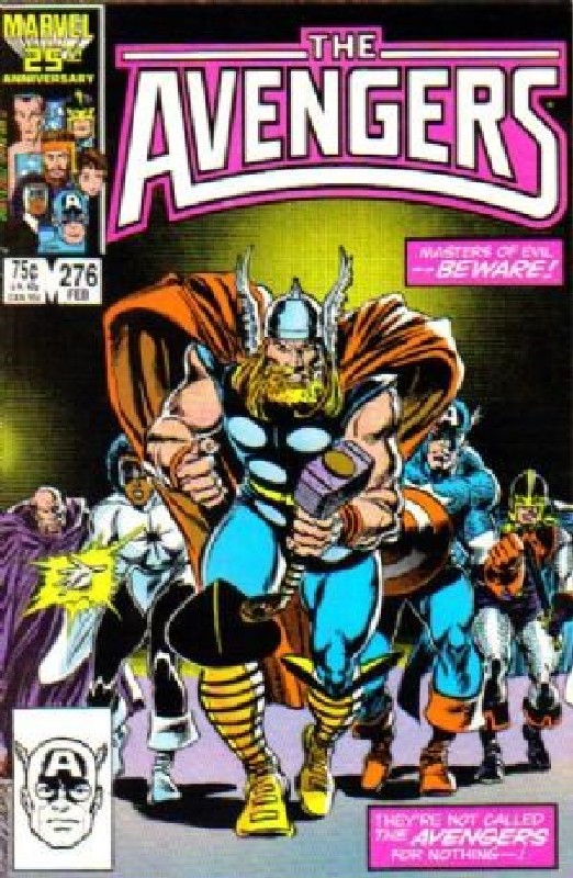 Cover of Avengers (Vol 1) #276. One of 250,000 Vintage American Comics on sale from Krypton!