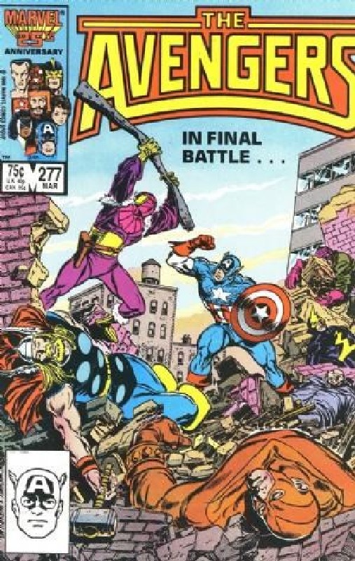 Cover of Avengers (Vol 1) #277. One of 250,000 Vintage American Comics on sale from Krypton!