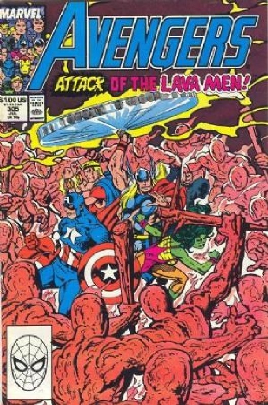 Cover of Avengers (Vol 1) #305. One of 250,000 Vintage American Comics on sale from Krypton!