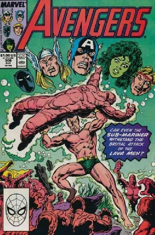 Cover of Avengers (Vol 1) #306. One of 250,000 Vintage American Comics on sale from Krypton!