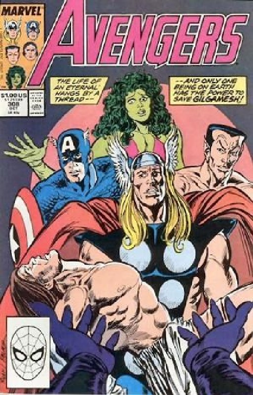 Cover of Avengers (Vol 1) #308. One of 250,000 Vintage American Comics on sale from Krypton!