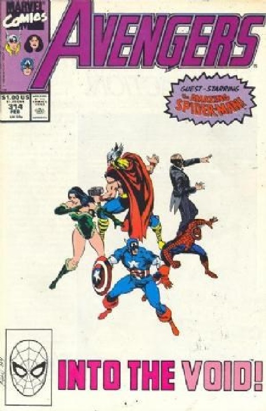Cover of Avengers (Vol 1) #314. One of 250,000 Vintage American Comics on sale from Krypton!