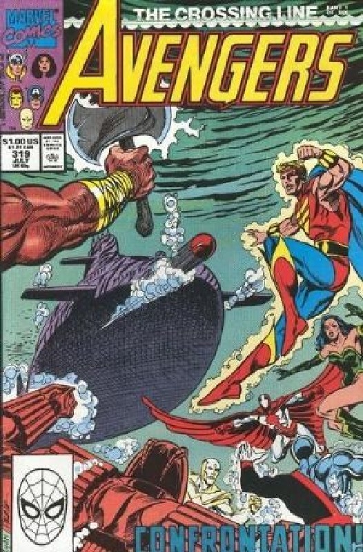 Cover of Avengers (Vol 1) #319. One of 250,000 Vintage American Comics on sale from Krypton!
