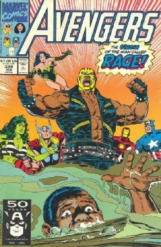 Cover of Avengers (Vol 1) #328. One of 250,000 Vintage American Comics on sale from Krypton!