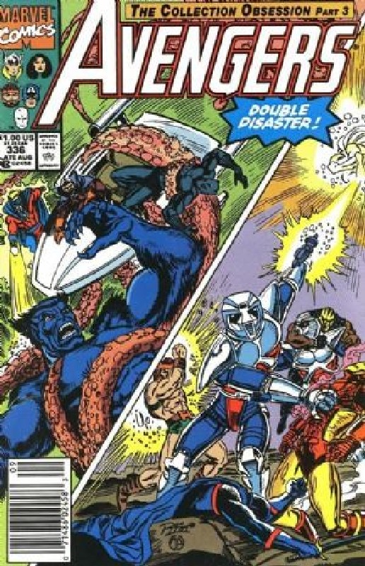 Cover of Avengers (Vol 1) #336. One of 250,000 Vintage American Comics on sale from Krypton!