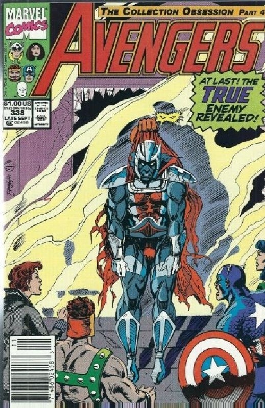 Cover of Avengers (Vol 1) #338. One of 250,000 Vintage American Comics on sale from Krypton!