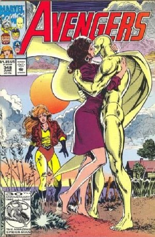 Cover of Avengers (Vol 1) #348. One of 250,000 Vintage American Comics on sale from Krypton!