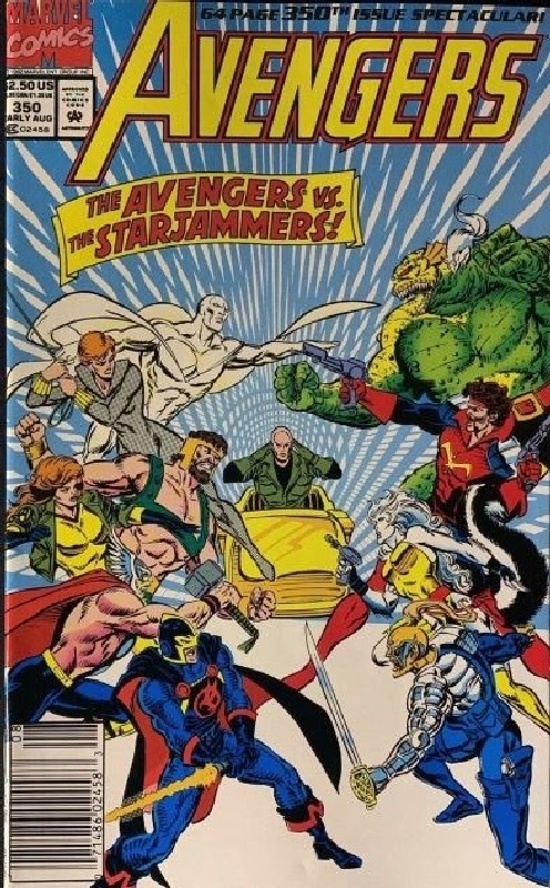 Cover of Avengers (Vol 1) #350. One of 250,000 Vintage American Comics on sale from Krypton!