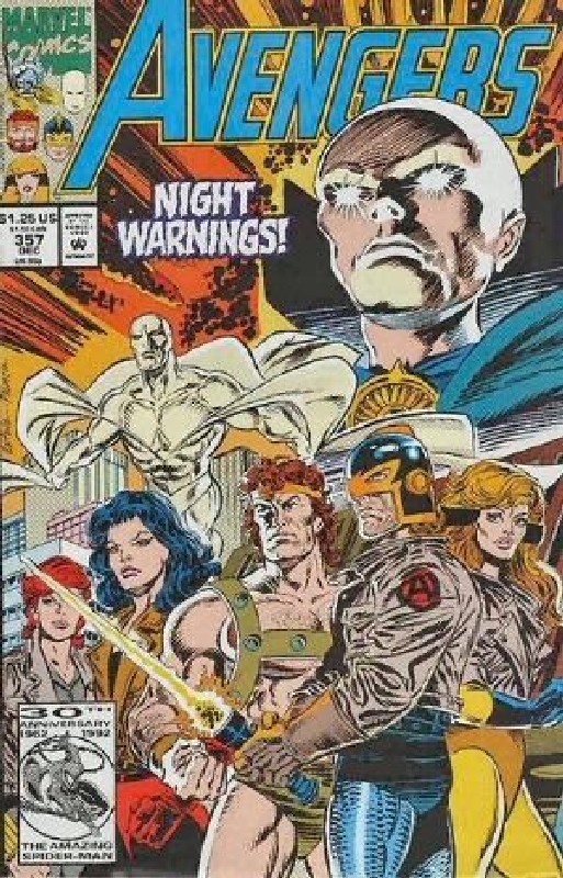 Cover of Avengers (Vol 1) #357. One of 250,000 Vintage American Comics on sale from Krypton!