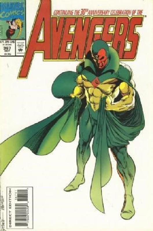 Cover of Avengers (Vol 1) #367. One of 250,000 Vintage American Comics on sale from Krypton!