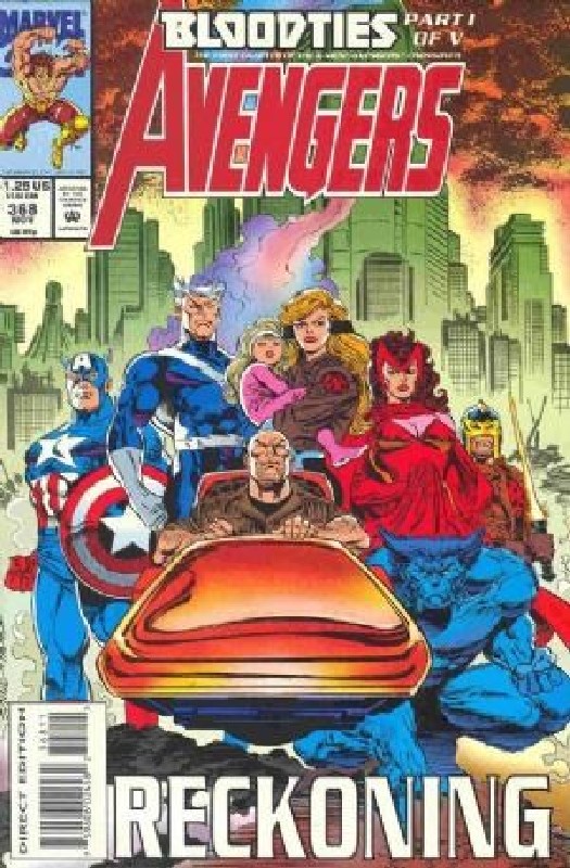 Cover of Avengers (Vol 1) #368. One of 250,000 Vintage American Comics on sale from Krypton!