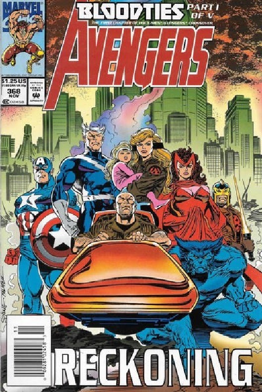 Cover of Avengers (Vol 1) #368. One of 250,000 Vintage American Comics on sale from Krypton!
