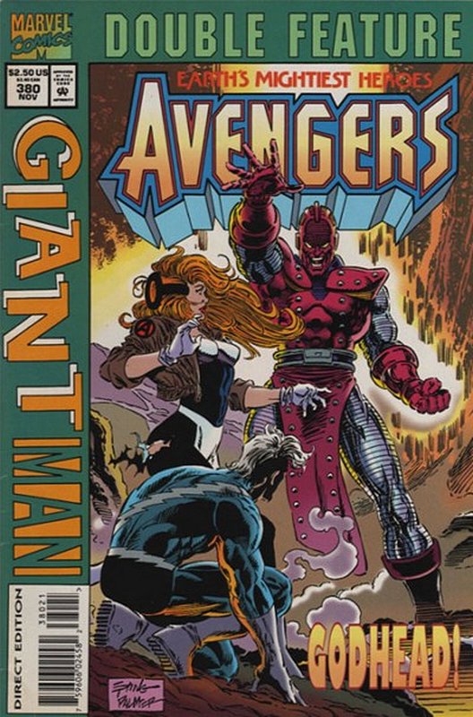 Cover of Avengers (Vol 1) #380. One of 250,000 Vintage American Comics on sale from Krypton!