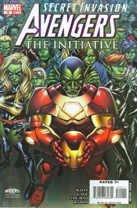 Cover of Avengers: Initiative (Vol 1) #15. One of 250,000 Vintage American Comics on sale from Krypton!