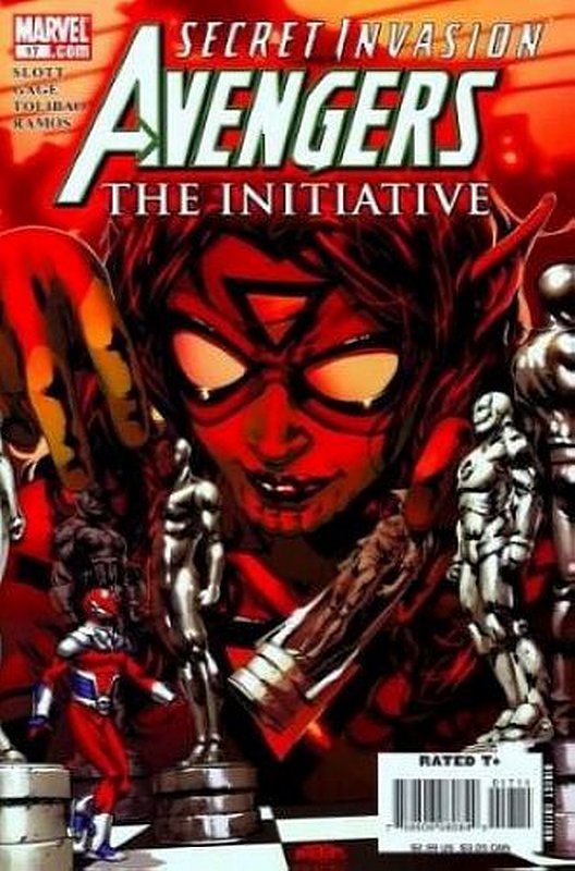 Cover of Avengers: Initiative (Vol 1) #17. One of 250,000 Vintage American Comics on sale from Krypton!