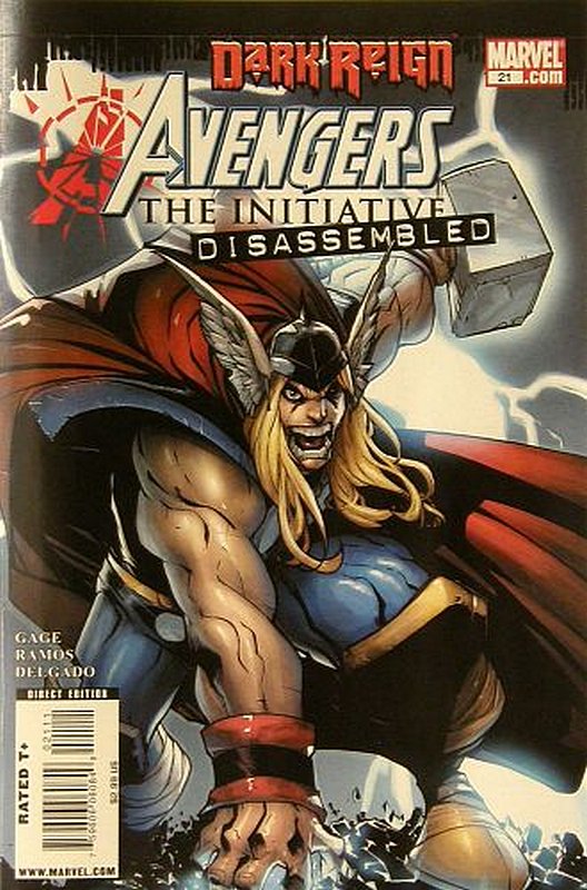 Cover of Avengers: Initiative (Vol 1) #21. One of 250,000 Vintage American Comics on sale from Krypton!