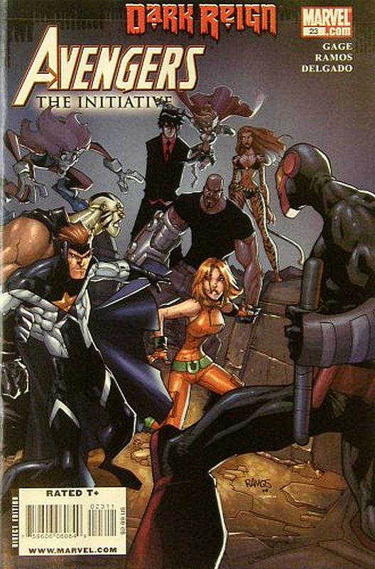 Cover of Avengers: Initiative (Vol 1) #23. One of 250,000 Vintage American Comics on sale from Krypton!