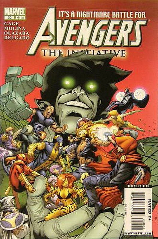 Cover of Avengers: Initiative (Vol 1) #30. One of 250,000 Vintage American Comics on sale from Krypton!