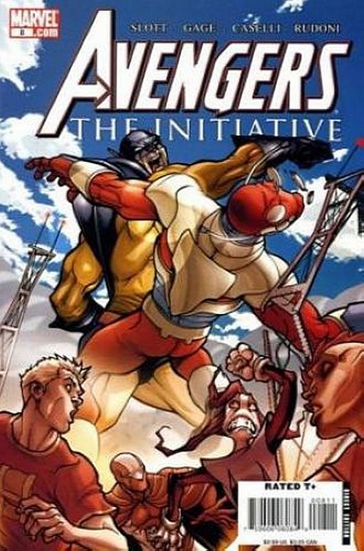 Cover of Avengers: Initiative (Vol 1) #8. One of 250,000 Vintage American Comics on sale from Krypton!