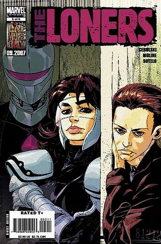 Cover of Loners (2007 Ltd) #5. One of 250,000 Vintage American Comics on sale from Krypton!
