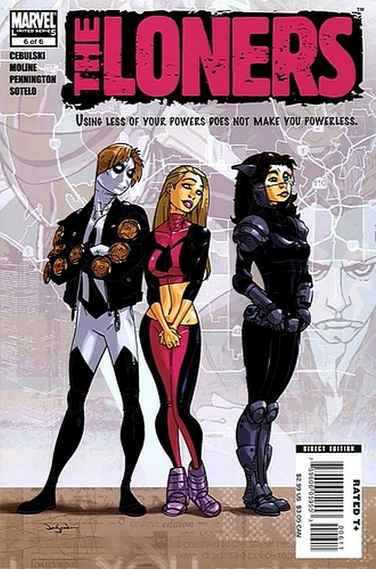 Cover of Loners (2007 Ltd) #6. One of 250,000 Vintage American Comics on sale from Krypton!