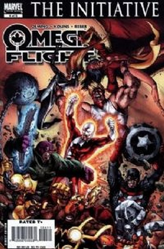 Cover of Omega Flight (2007 Ltd) #4. One of 250,000 Vintage American Comics on sale from Krypton!