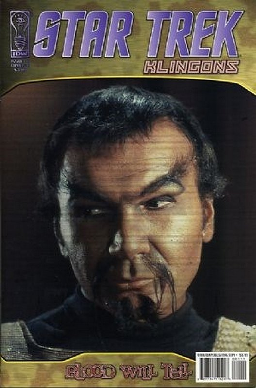 Cover of Star Trek: Klingons - Blood Will Tell (2007 Ltd) #1. One of 250,000 Vintage American Comics on sale from Krypton!