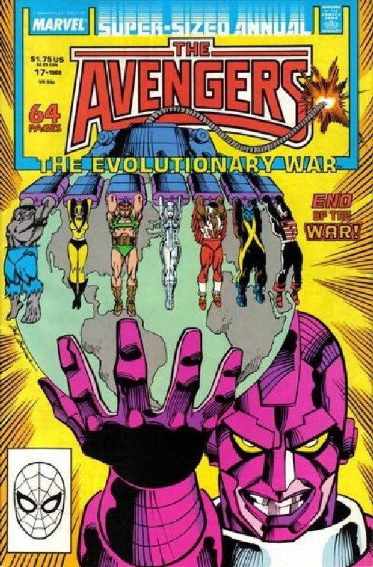 Cover of Avengers Annual (Vol 1) #17. One of 250,000 Vintage American Comics on sale from Krypton!
