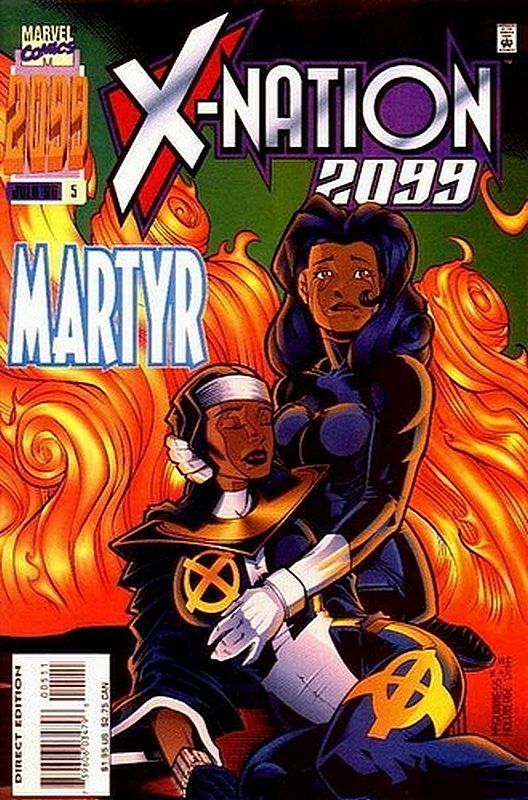 Cover of X-Nation 2099 (Vol 1) #5. One of 250,000 Vintage American Comics on sale from Krypton!