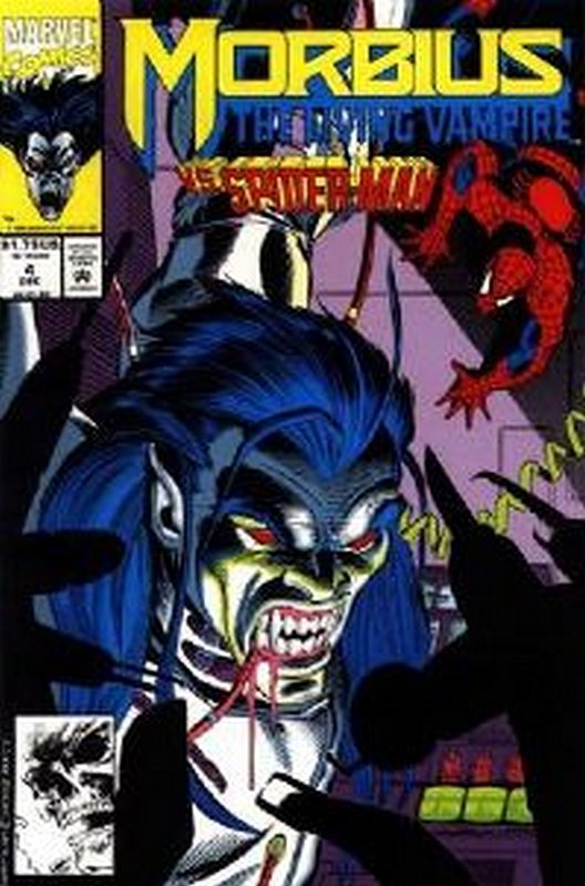 Cover of Morbius: Living Vampire (Vol 1) #4. One of 250,000 Vintage American Comics on sale from Krypton!