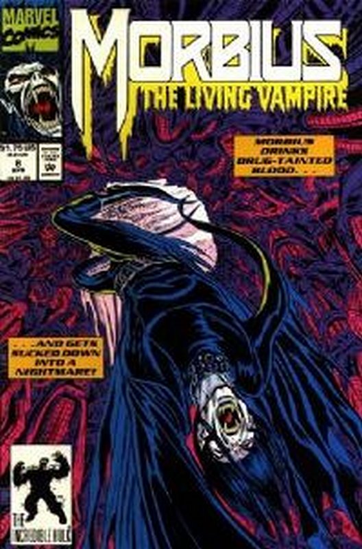 Cover of Morbius: Living Vampire (Vol 1) #8. One of 250,000 Vintage American Comics on sale from Krypton!