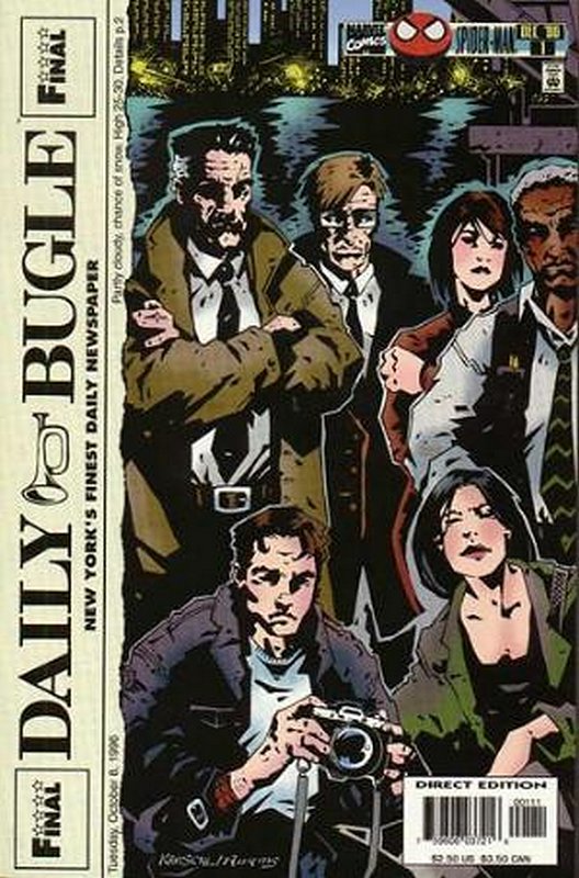 Cover of Daily Bugle (1996 Ltd) #1. One of 250,000 Vintage American Comics on sale from Krypton!