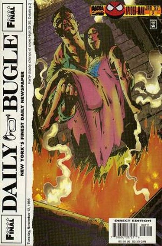 Cover of Daily Bugle (1996 Ltd) #2. One of 250,000 Vintage American Comics on sale from Krypton!