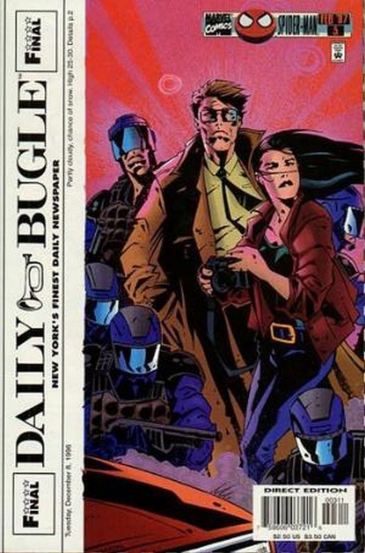 Cover of Daily Bugle (1996 Ltd) #3. One of 250,000 Vintage American Comics on sale from Krypton!