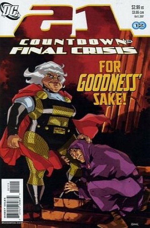 Cover of Countdown (To Final Crisis) #21. One of 250,000 Vintage American Comics on sale from Krypton!