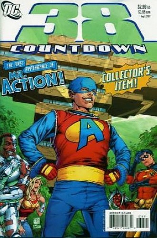 Cover of Countdown (To Final Crisis) #38. One of 250,000 Vintage American Comics on sale from Krypton!